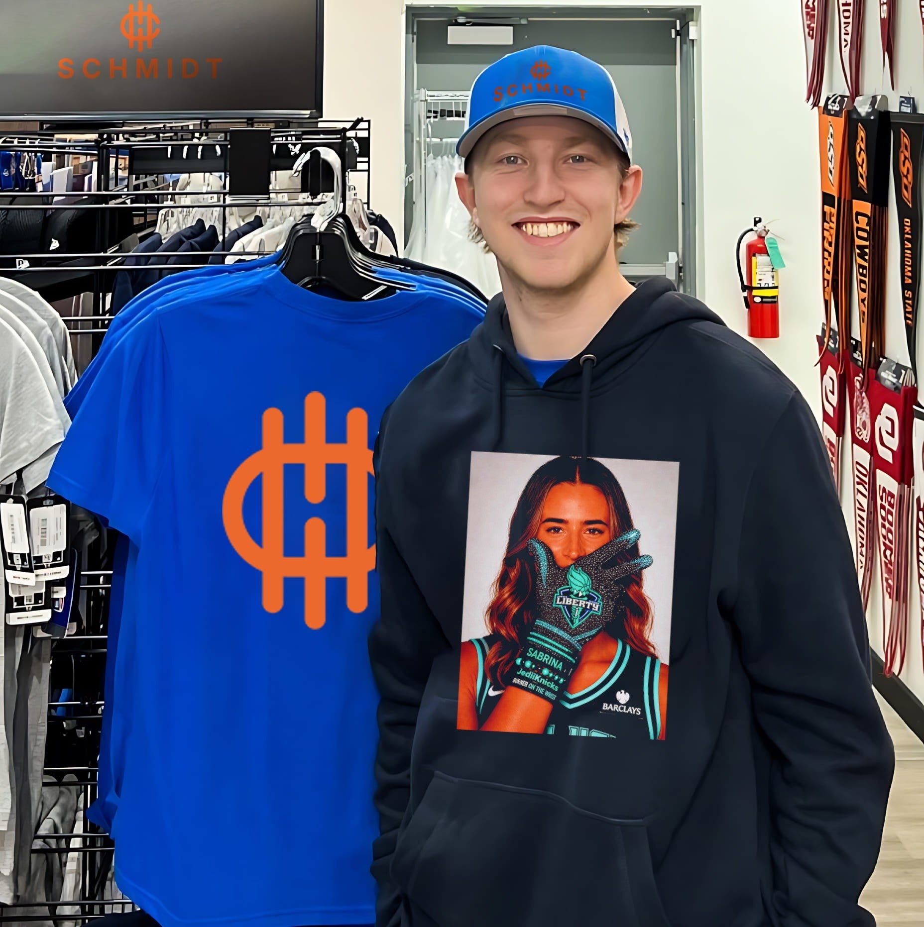 Sabrina Ionescu New York Liberty Burner Like Brunson IceMan shirt