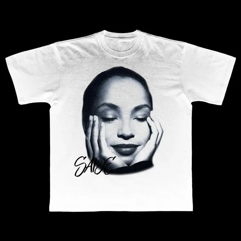 Sade Rare T-Shirt - Sade 90's T-Shirt - Sade Vintage Style Tee - Sade T-Shirt Hoodie, Sweatshirt | TeeBloomCo.com