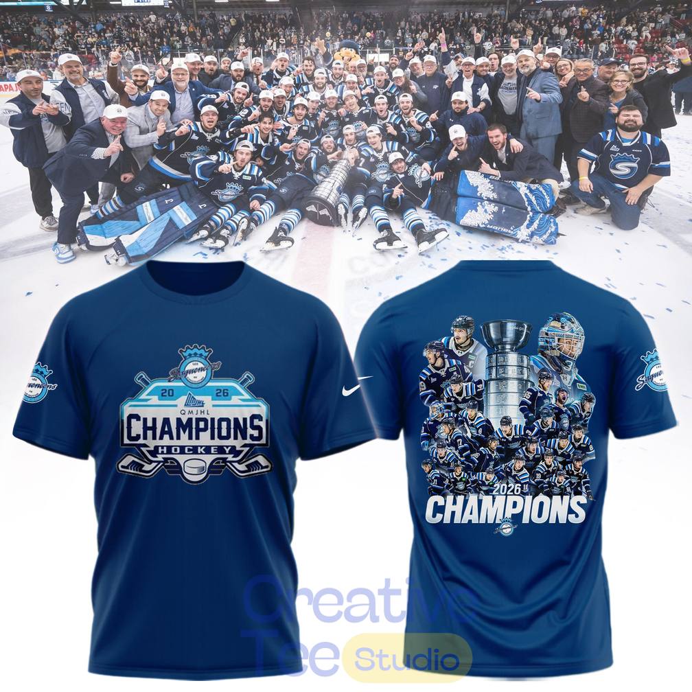 Saguenéens de Chicoutimi 2026 QMJHL Champions T-Shirt