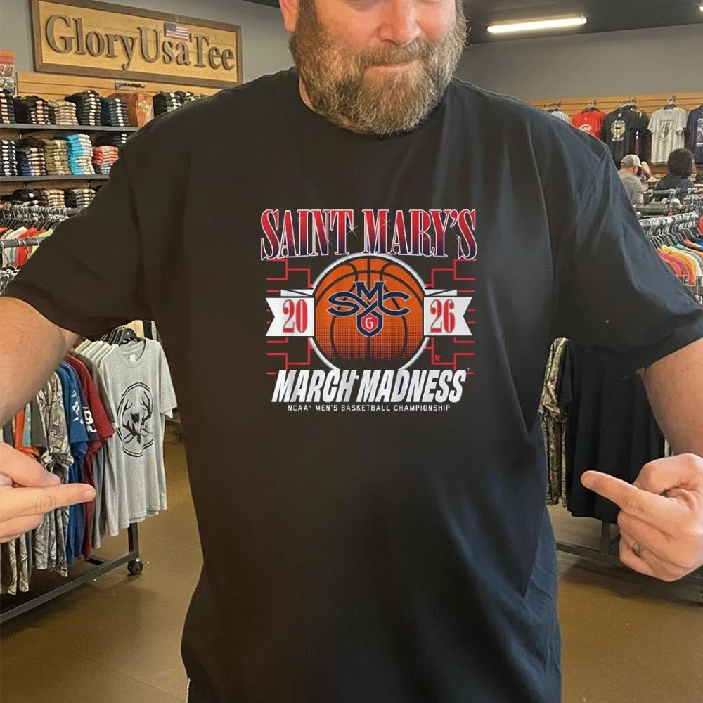 Saint Mary’s Gaels MBB 2026 March Madness NCAA Men’s Basketball Championship Shirt