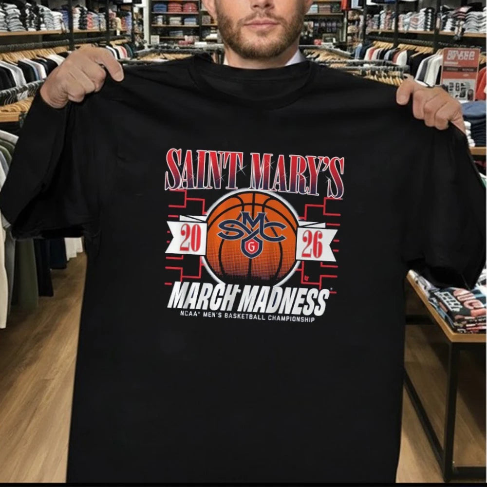 Saint Mary’s Gaels MBB 2026 March Madness NCAA Men’s Basketball Championship Shirt