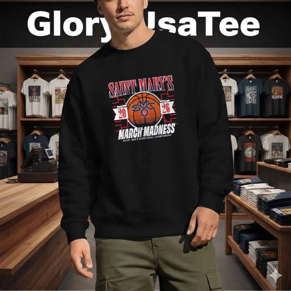 Saint Mary’s Gaels MBB 2026 March Madness NCAA Men’s Basketball Championship Shirt
