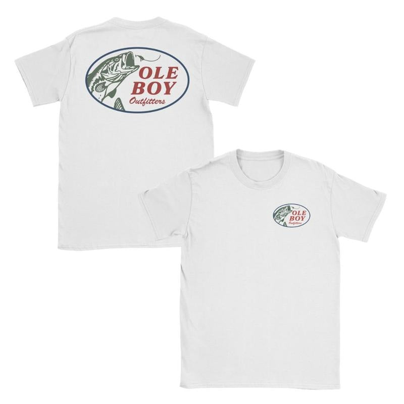 Ole Boy Lured In Bass Fishing T-Shirt
