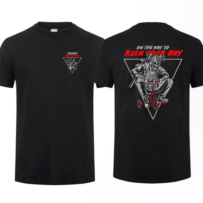 On The Way To Ruin Your Day T-shirt For Men For Women Tops Underwear Menswear Streetwear Hoodie, Sweatshirt | TeeBloomCo.com