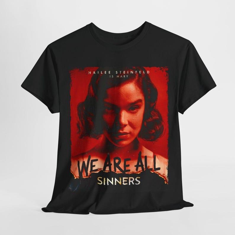 Aesthetic Sinners 2025 Action Movie Streetwear Unisex Graphic Short Sleeve T-Shirt Hoodie, Sweatshirt | TeeBloomCo.com