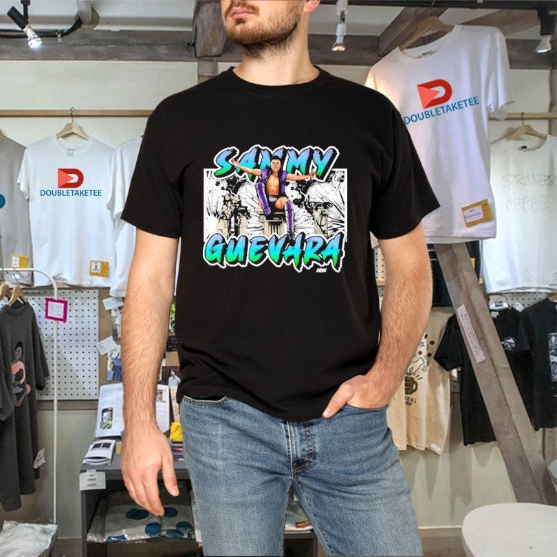 Sammy Guevara Pillar AEW Shirts