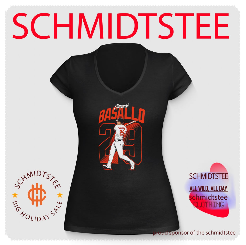 Samuel Basallo Baltimore Orioles Number 29 Swing graphic shirt