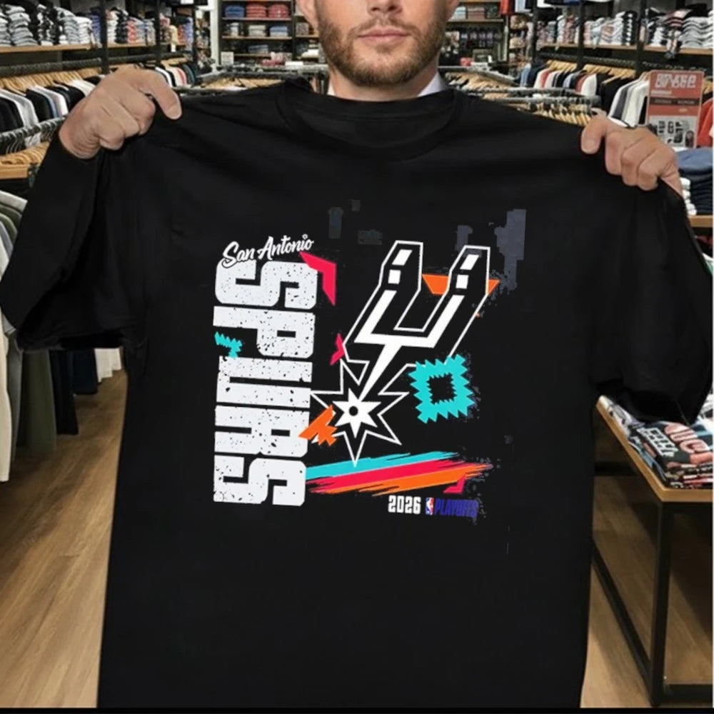 San Antonio Spurs 2026 NBA Playoffs T-Shirt