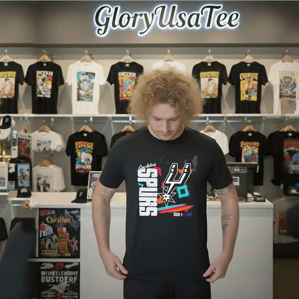 San Antonio Spurs 2026 NBA Playoffs T-Shirt