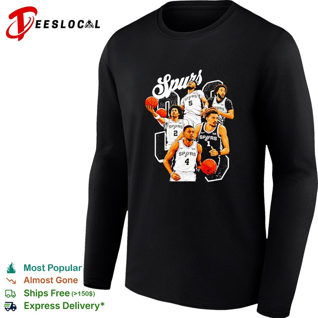San Antonio Spurs Victor Wembanyama Stephon Castle Devin Vassell Vintage Bootleg Finals 2026 shirt