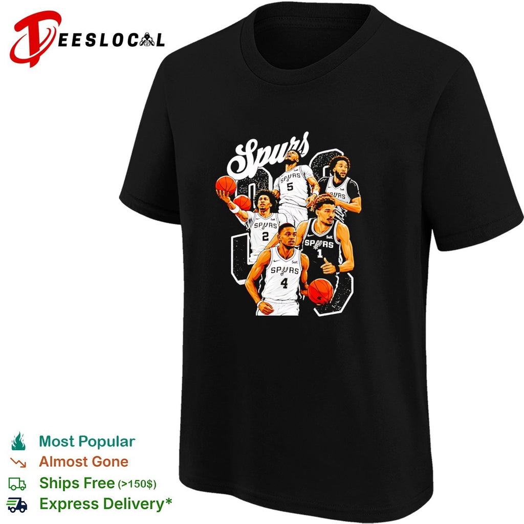 San Antonio Spurs Victor Wembanyama Stephon Castle Devin Vassell Vintage Bootleg Finals 2026 shirt