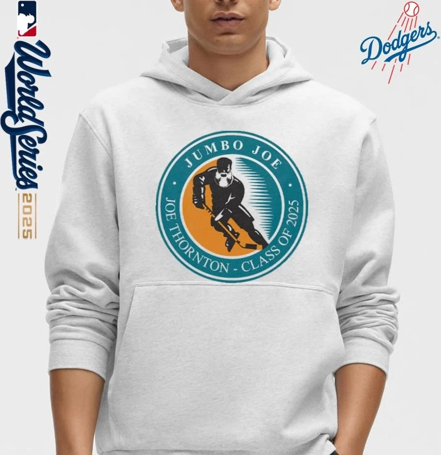 San Jose Sharks Jumbo Hall of Fame Class of 2025 T-Shirt