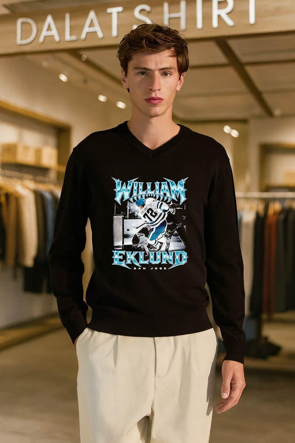San Jose Sharks William Eklund Goal Of The Year NHL shirt