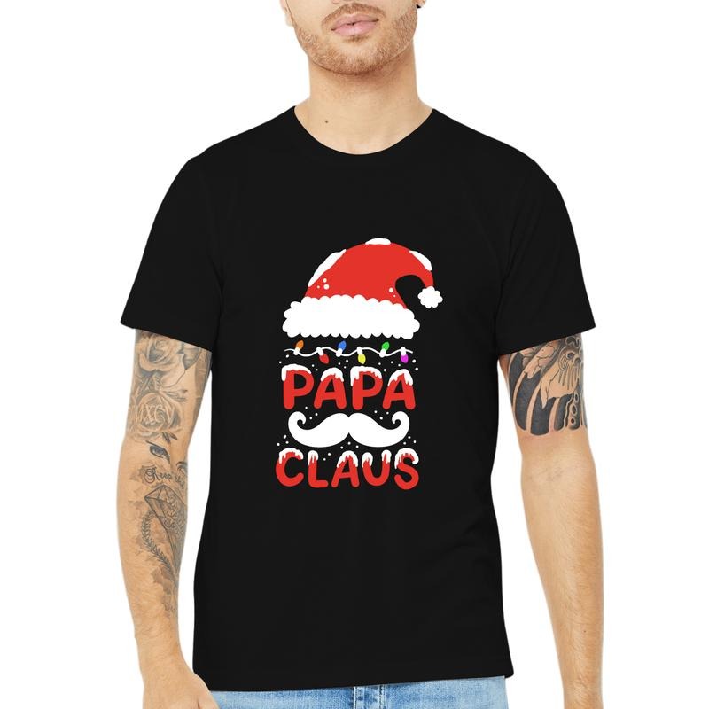 Santa Papa Claus in Fashion, High quality T-shirts provide you with a longer wearing experience, Can be used as a...
