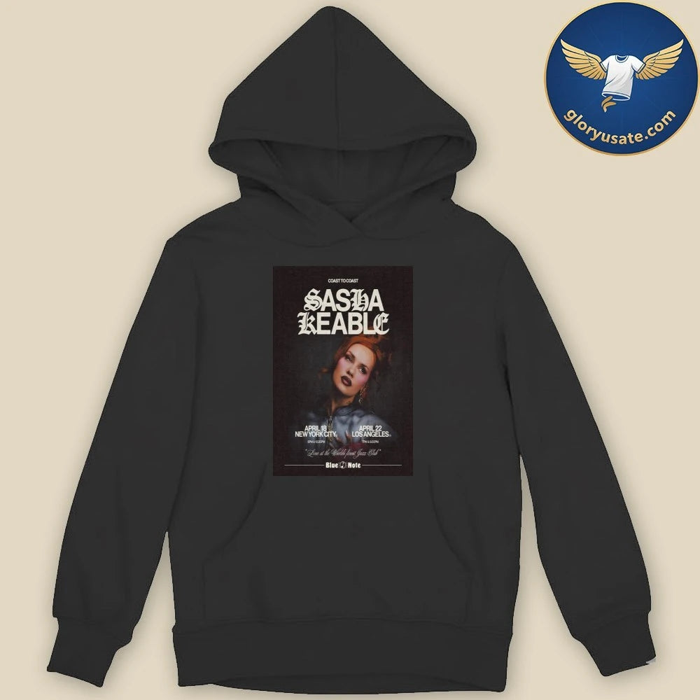 Sasha Keable Tour Apr 2026 Poster Shirt
