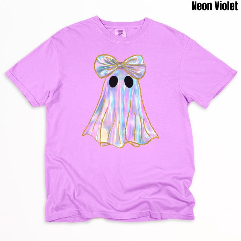 Satin Shine Ghostie Comfort Colors T-Shirt 'NLB' Hoodie, Sweatshirt | TeeBloomCo.com