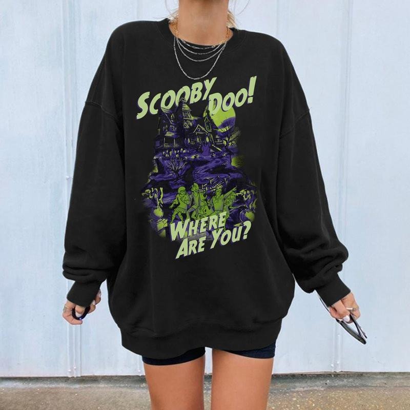 Scooby Doo Halloween Sweatshirt, Scooby Doo Where Are You Shirt, Funny Halloween T-Shirt, Spooky Season Shirt, Halloween...