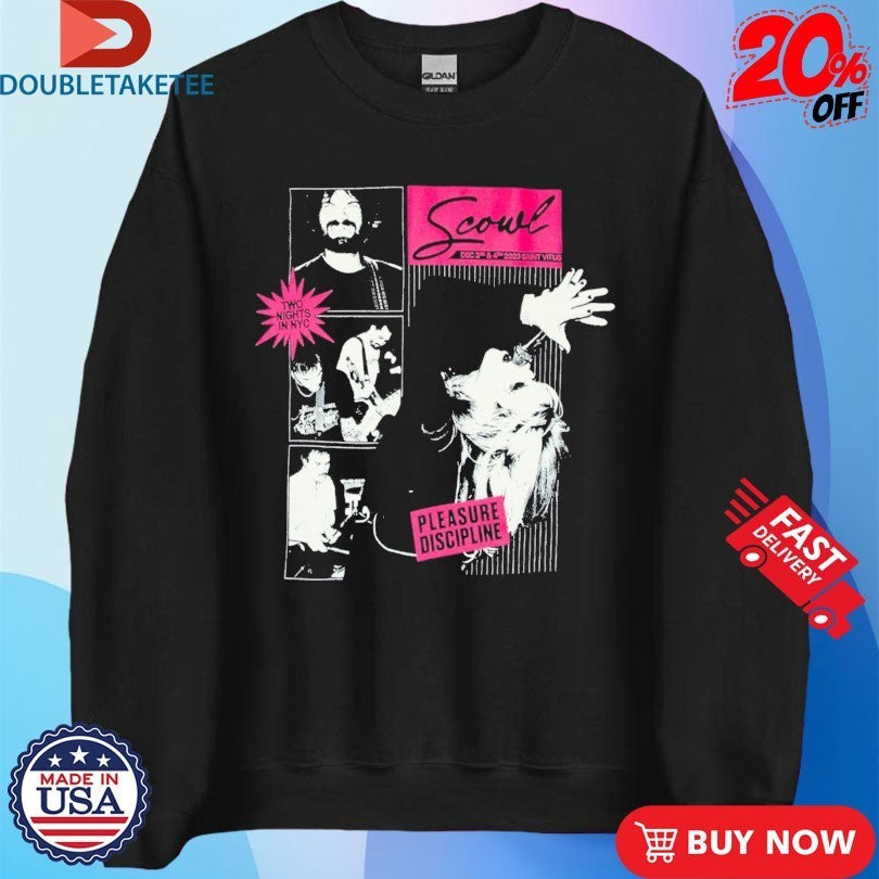 Scowl Pleasure Discipline Two Nights IN NYC Shirts