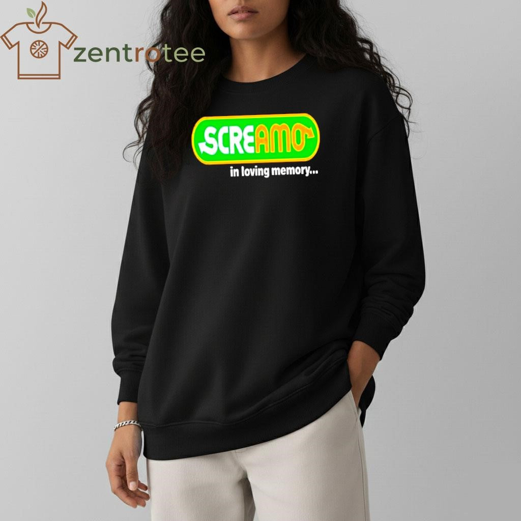 Screamo in loving memory shirt
