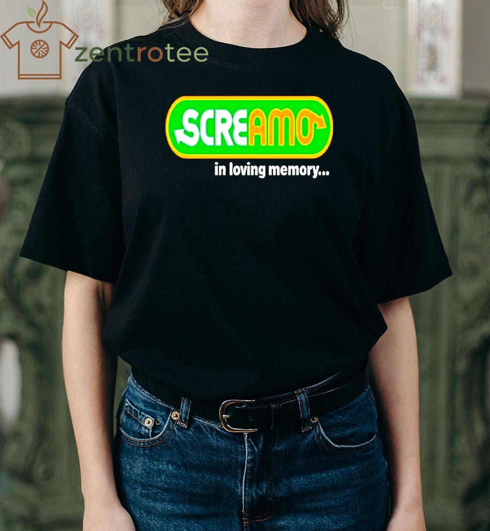 Screamo in loving memory shirt