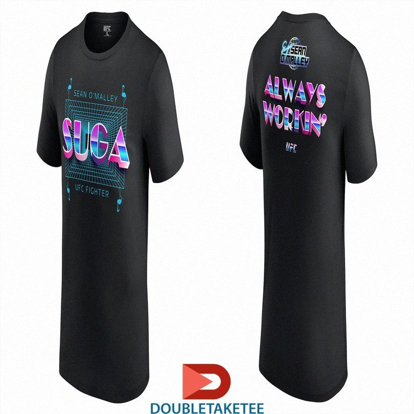 Sean O’Malley Always Workin’ UFC Fighter Suga Vice Flamingo Shirts