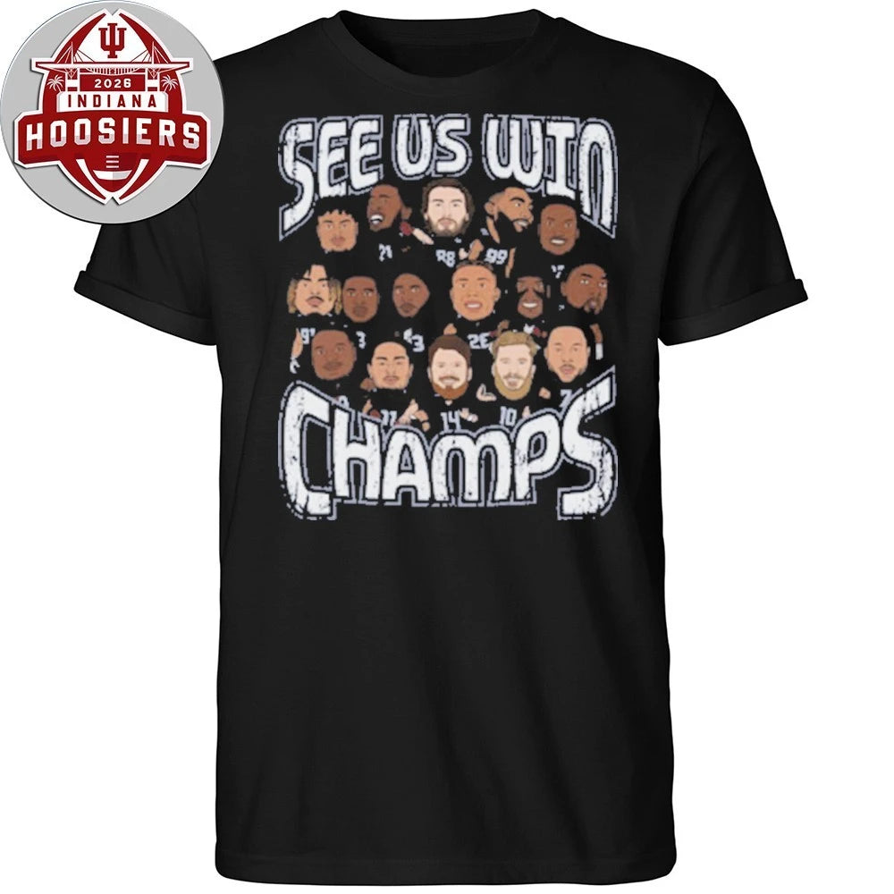 Seattle Football 2026 See Us Win Championship Cartoon Shirt