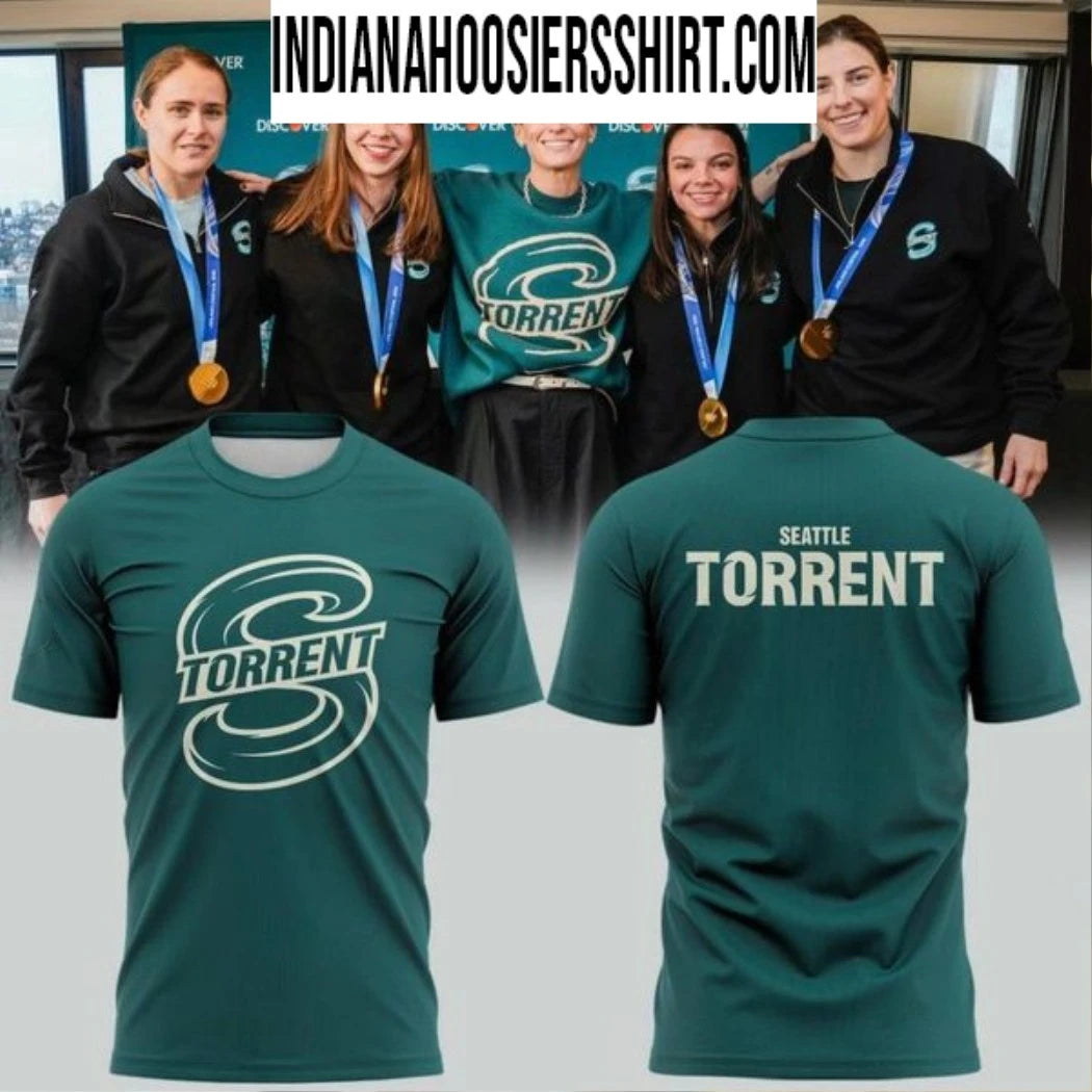 Seattle Torrent Megan Anna Rapinoe Logo Two Sided Hoodie T-Shirt
