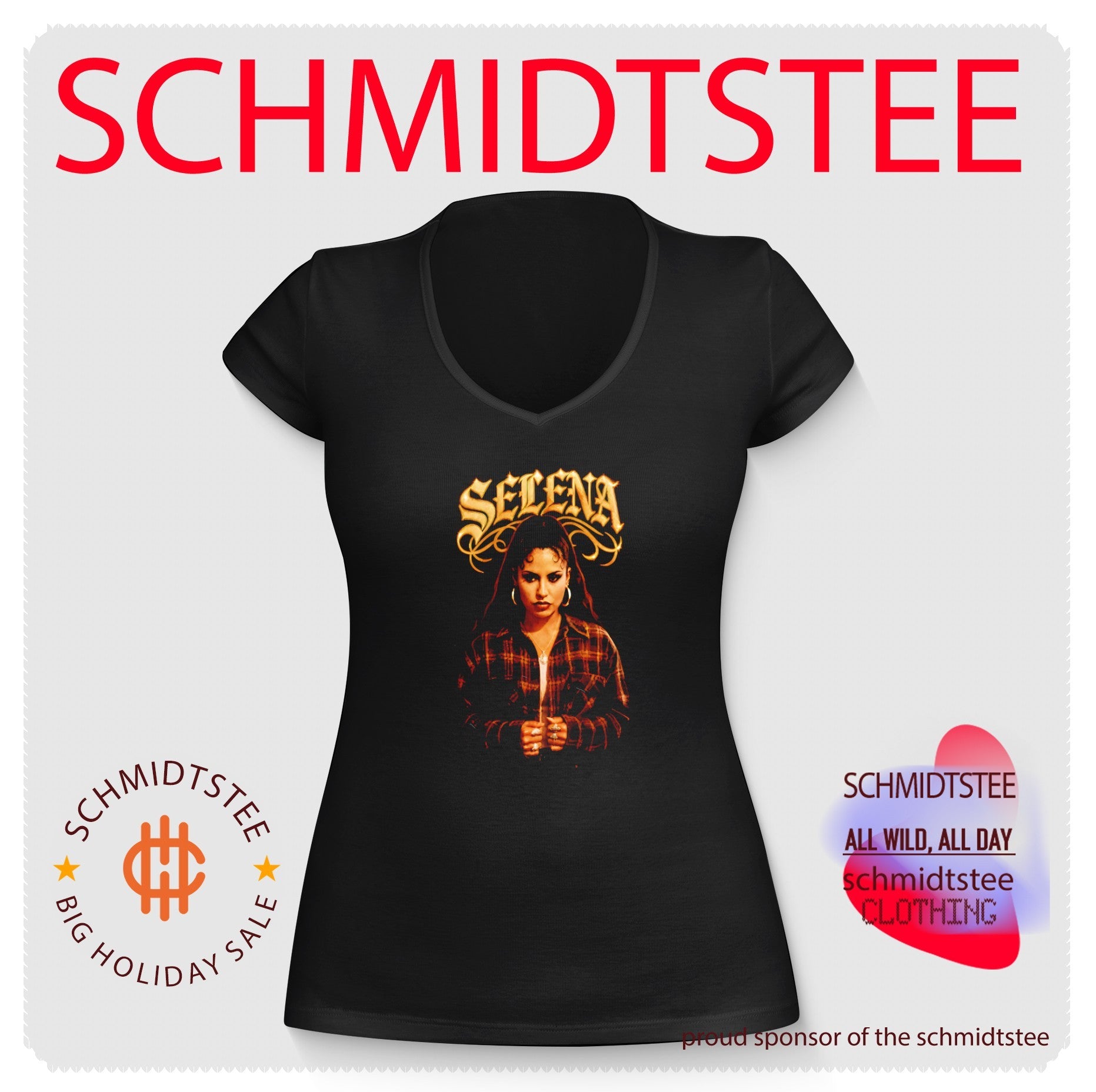 Selena Chola Portrait Tejano 90s Fashion shirt