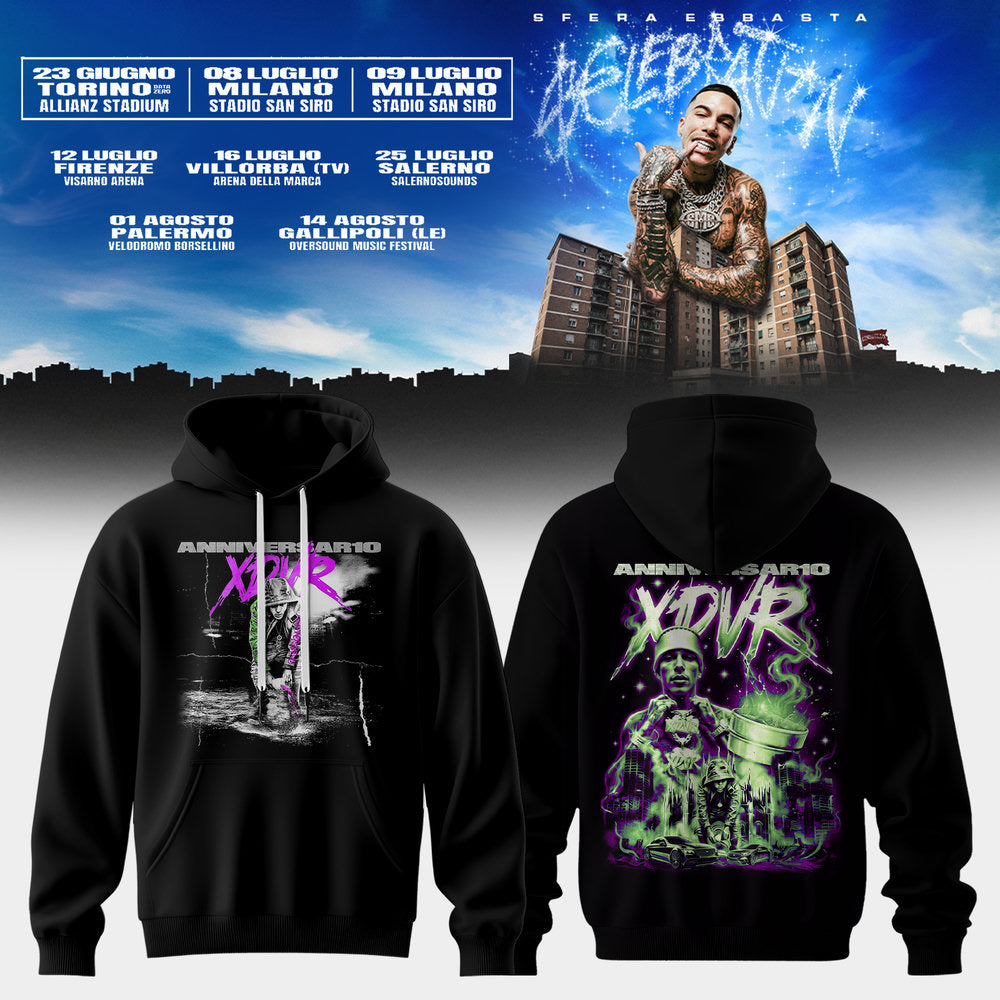 Sfera Ebbasta “$€LEBRAT10N” Summer Tour 2026 Hoodie