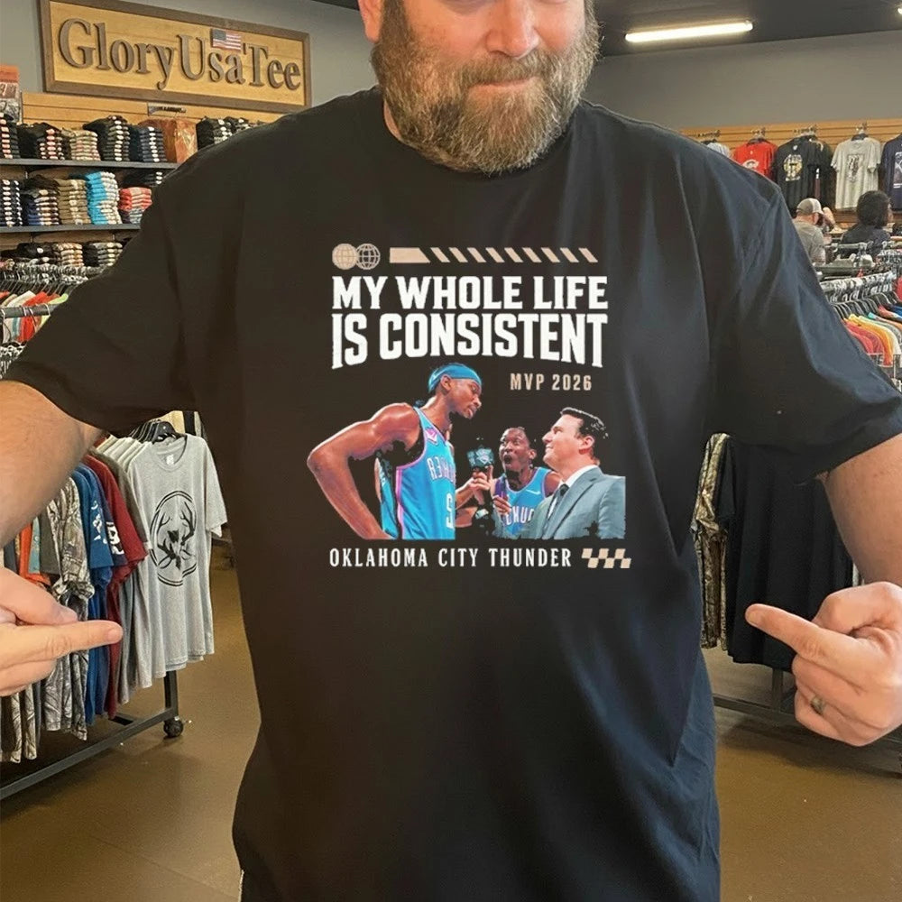 Shai Gilgeous-Alexander MVP 2026 Shirt for Thunder Fans and Playoff Game Day Shirt