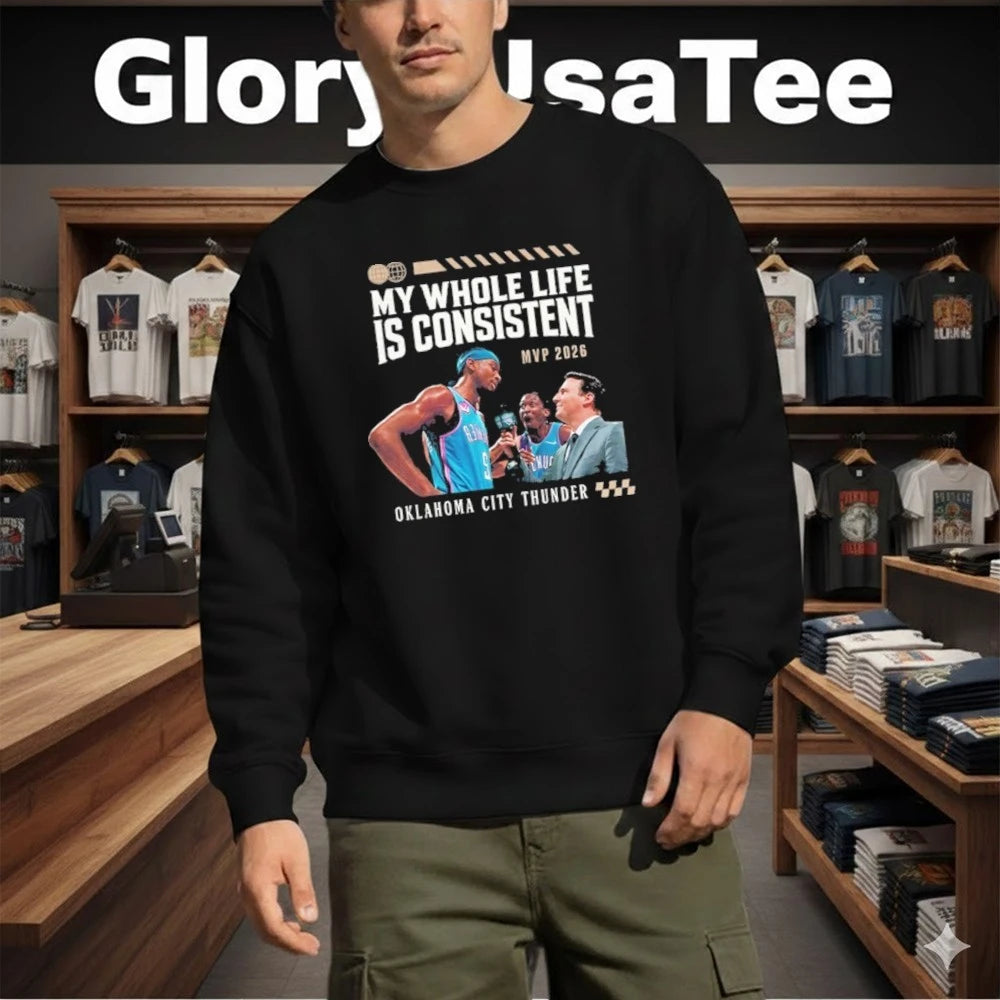 Shai Gilgeous-Alexander MVP 2026 Shirt for Thunder Fans and Playoff Game Day Shirt