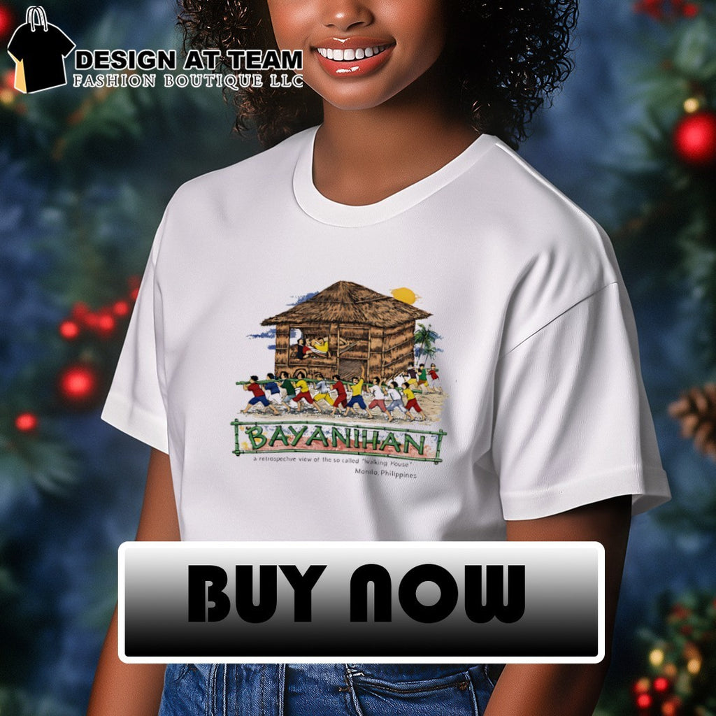 Shaina West Bayanihan Carrying The Walking House Manila Philippines shirt