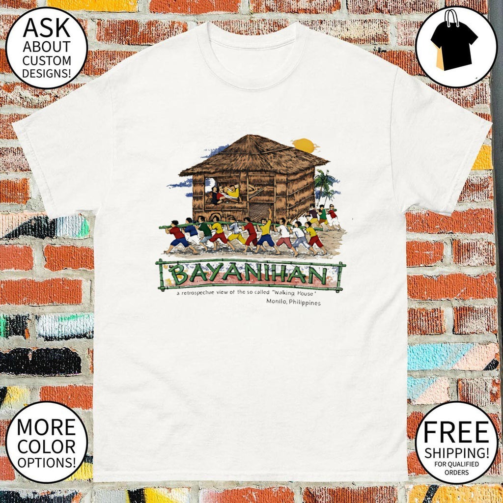 Shaina West Bayanihan Carrying The Walking House Manila Philippines shirt