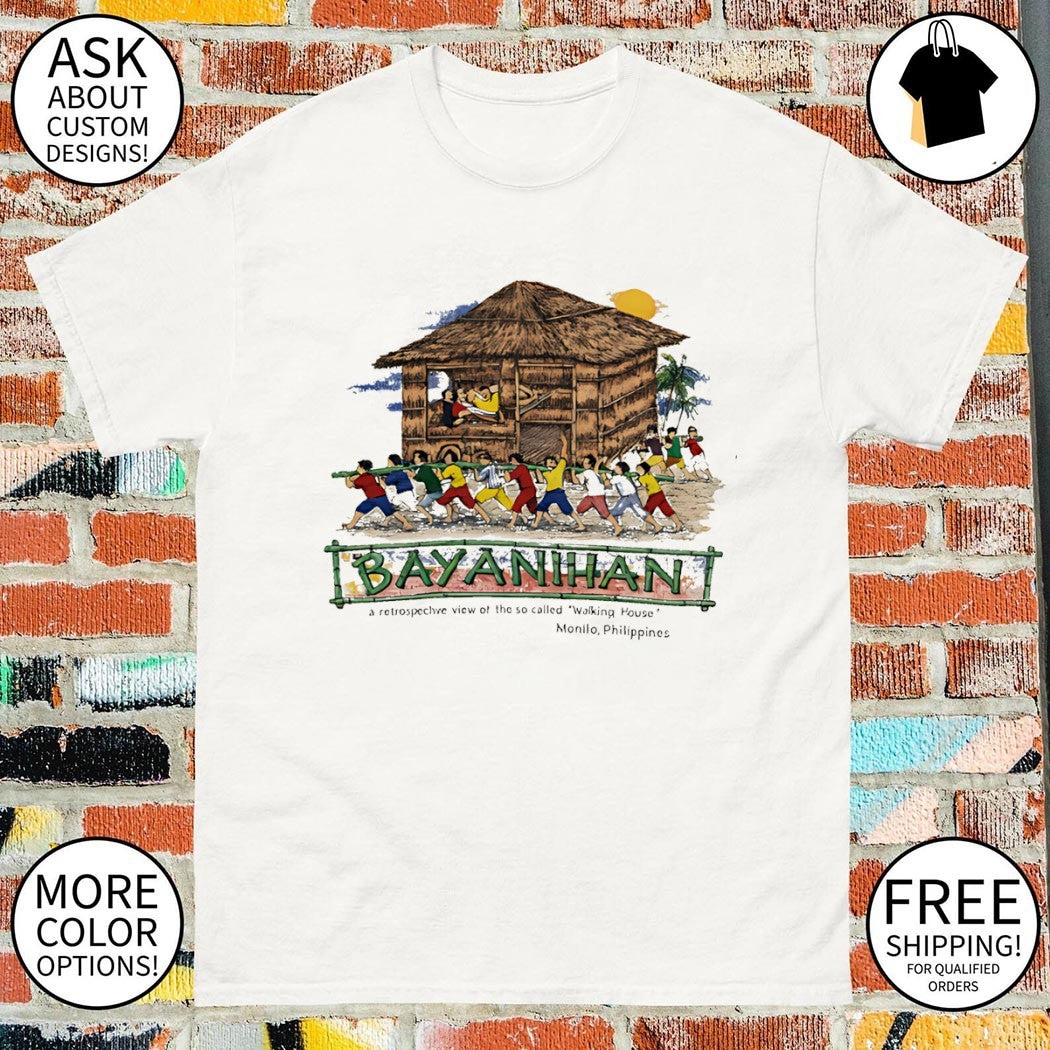 Shaina West Bayanihan Carrying The Walking House Manila Philippines shirt