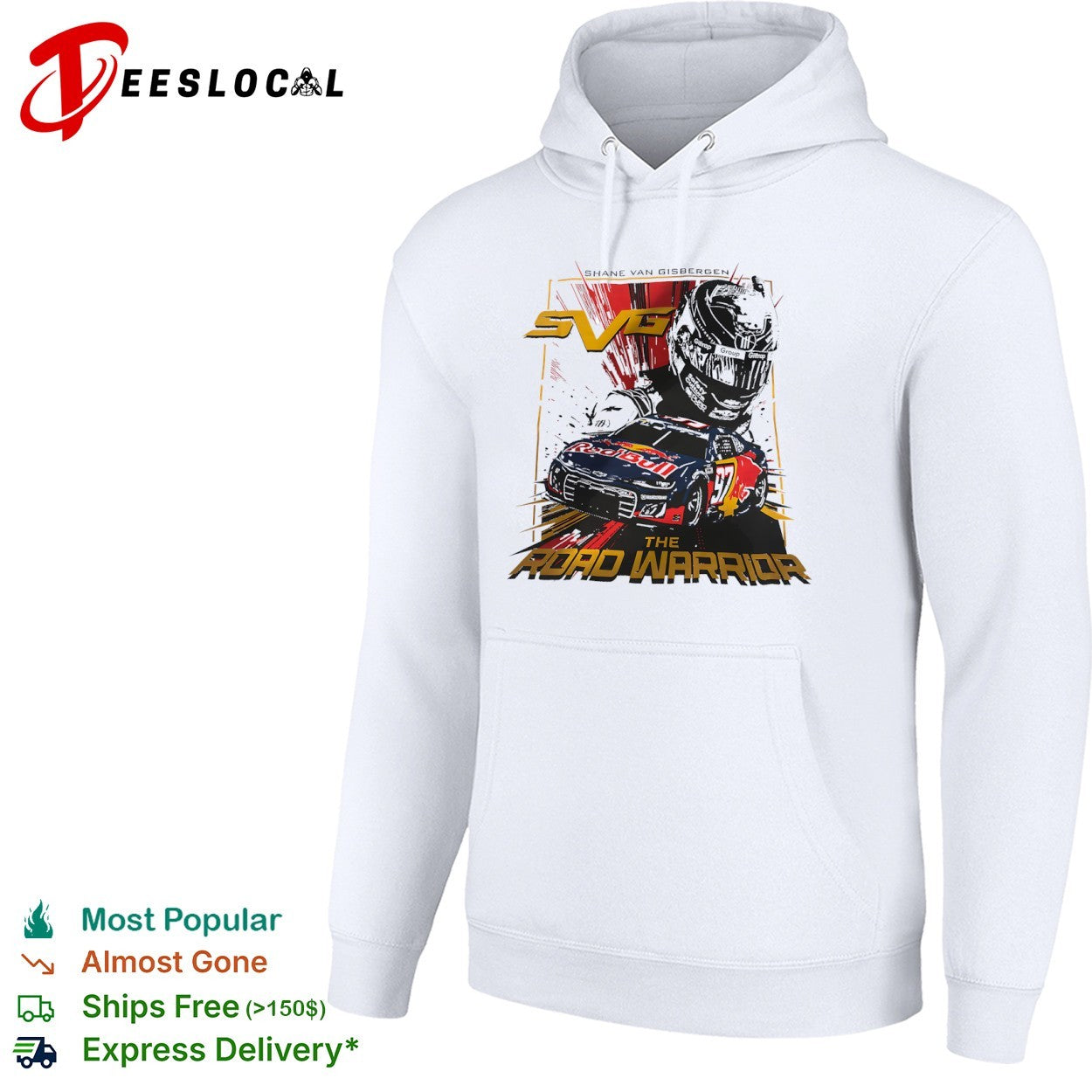 Shane Van Gisbergen Trackhouse Racing Nascar The Road Warrior shirt