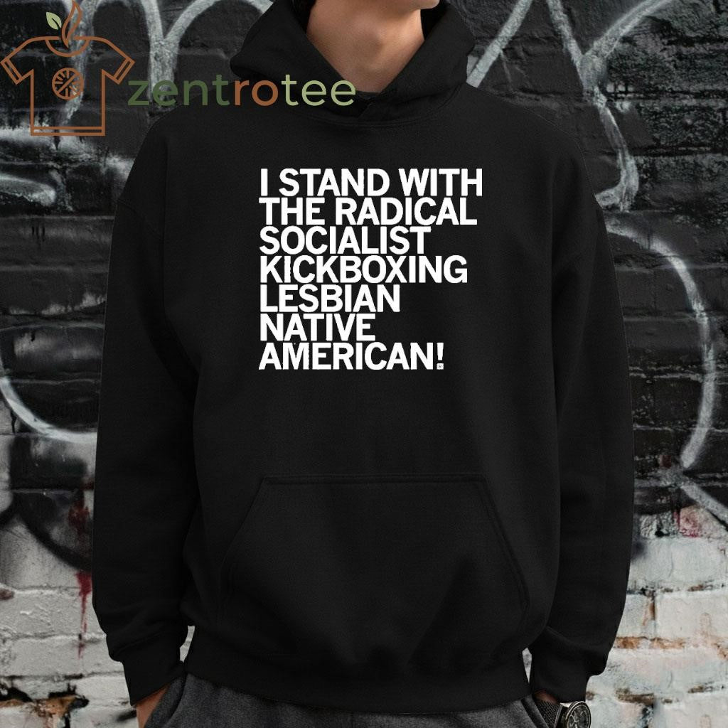 Sharice Radical Kickboxing Lesbian Native American tee