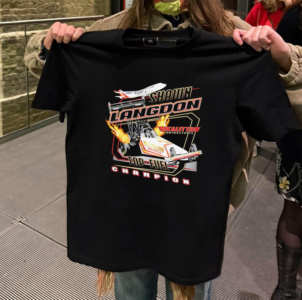 Shawn Langdon Kalitta Air Top Fuel Champion dragster shirt