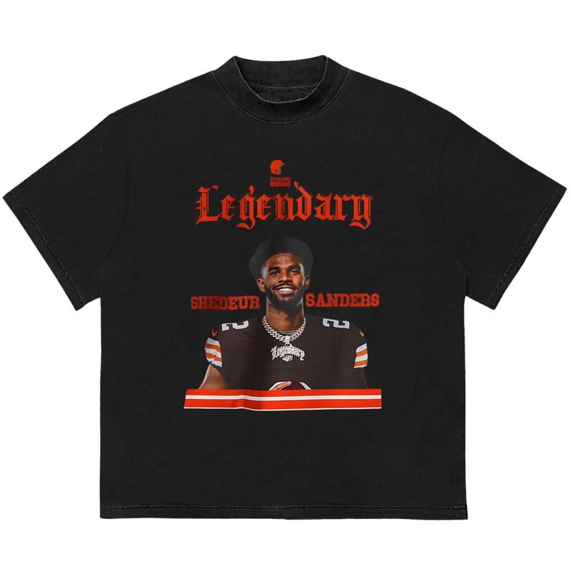 Shedeur Sanders Cleveland Browns T-Shirt Lightweight, Soft, and Stylish Hoodie, Sweatshirt | TeeBloomCo.com