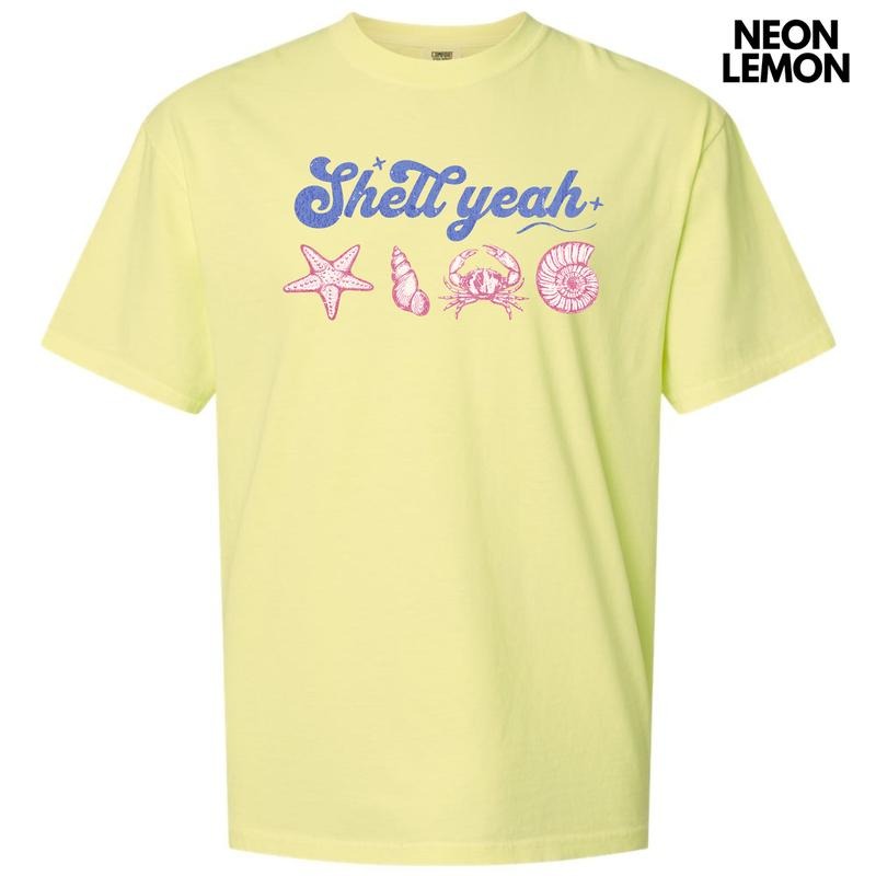 Shell Yeah Comfort Colors T-Shirt 'NLB' Hoodie, Sweatshirt | TeeBloomCo.com
