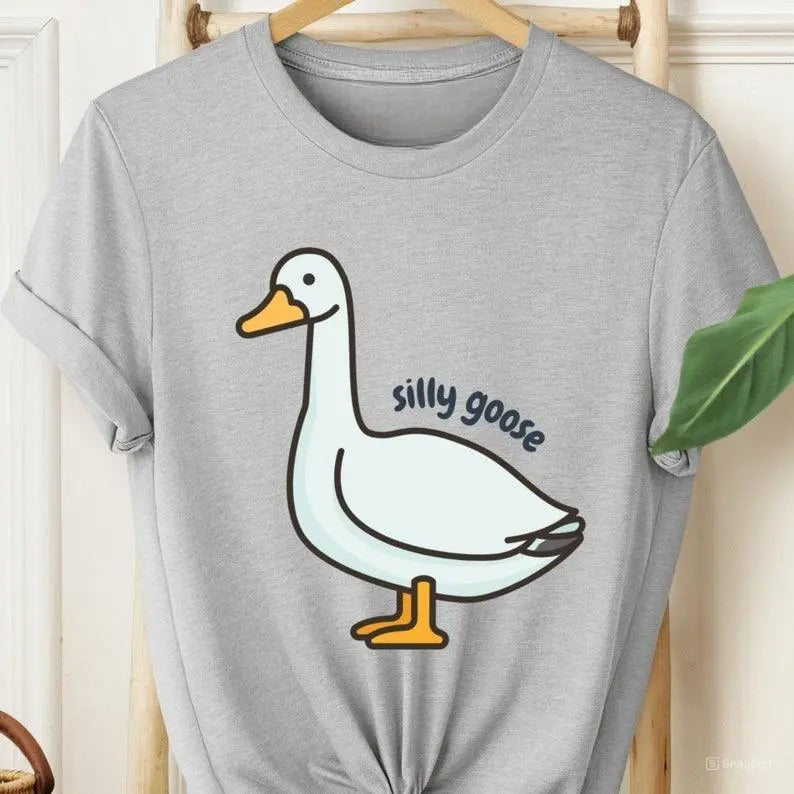 Shirt Silly Goose Shirt Got too silly T-Shirt Crewneck Shirt Silly Goose Shirt Funny Shirt Gift Hoodie, Sweatshirt
