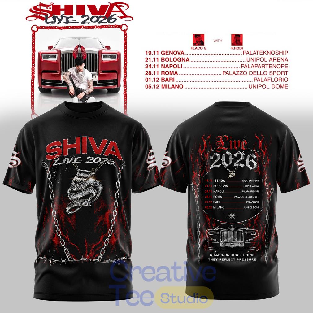 Shiva Live Tour 2026 T-Shirt