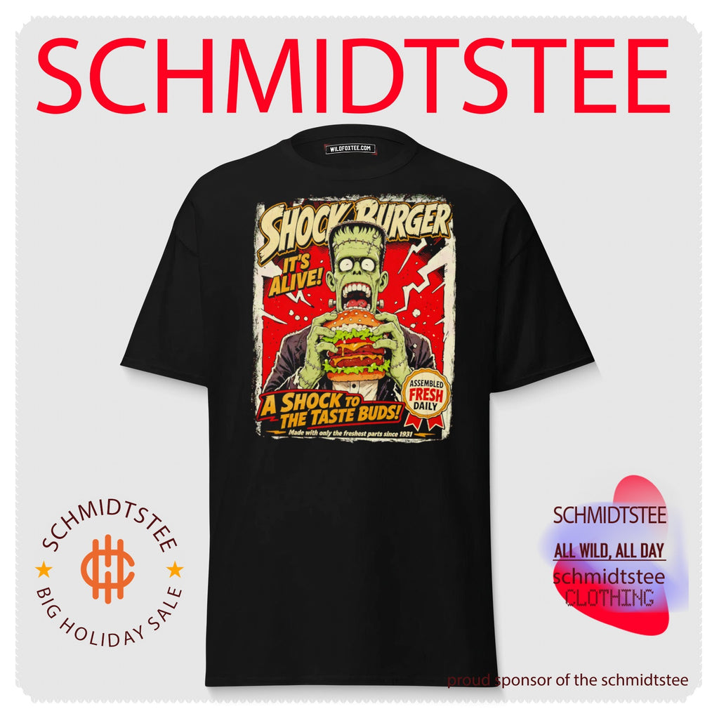 Shock Burger It Is Alive A Shock to the Taste Buds shirt