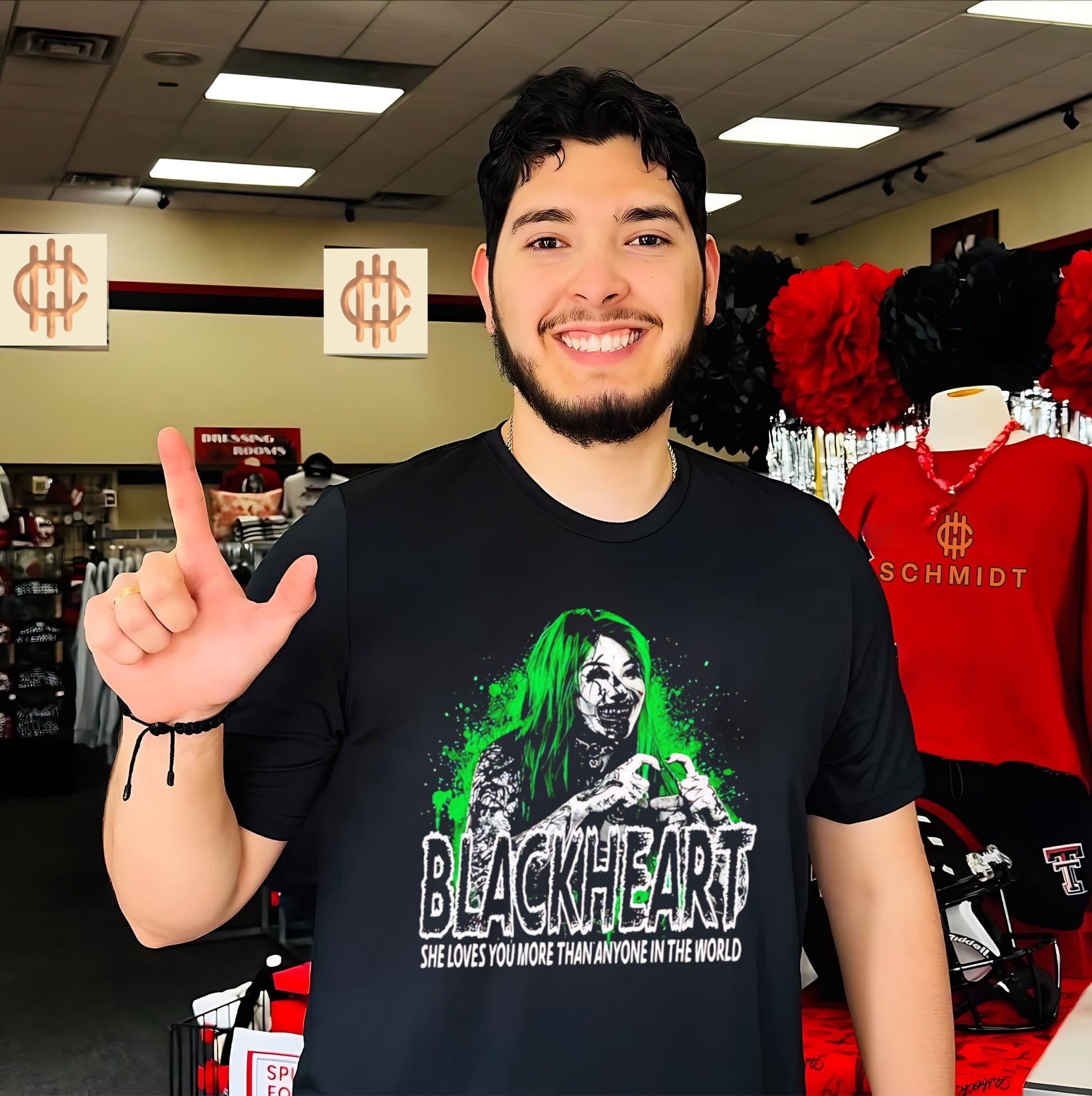 Shotzi Blackheart she loves you more than anyone is the world shirt