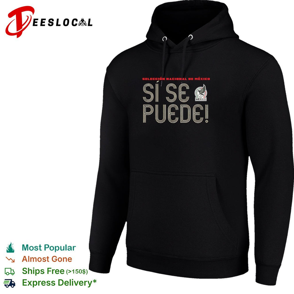 Si se puede Mexico Seleccion Nacional dark minimal shirt
