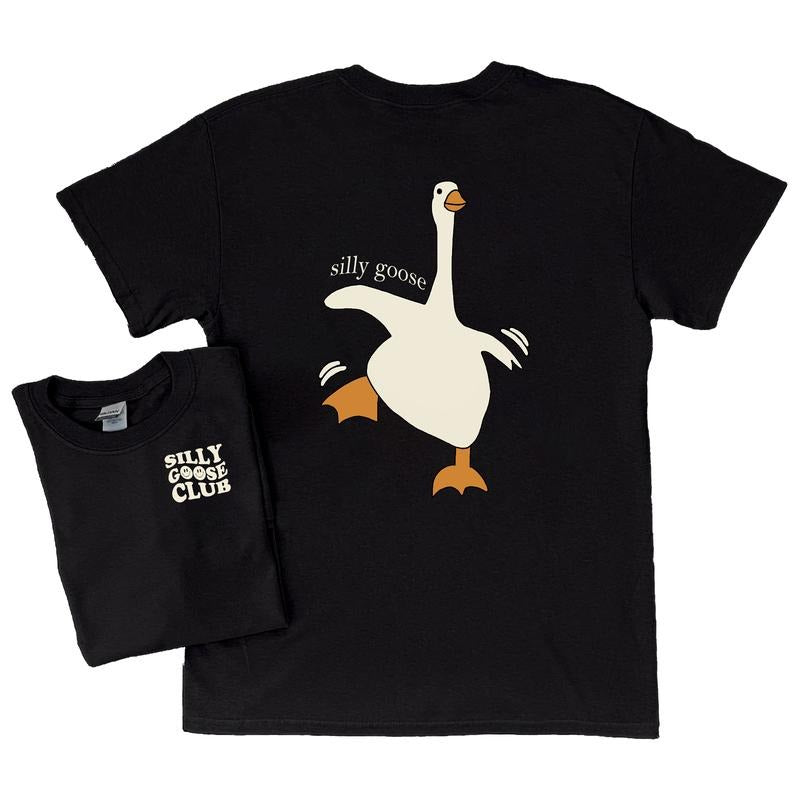 Silly Goose Club T-Shirt Casual Graphics Top Hoodie, Sweatshirt | TeeBloomCo.com