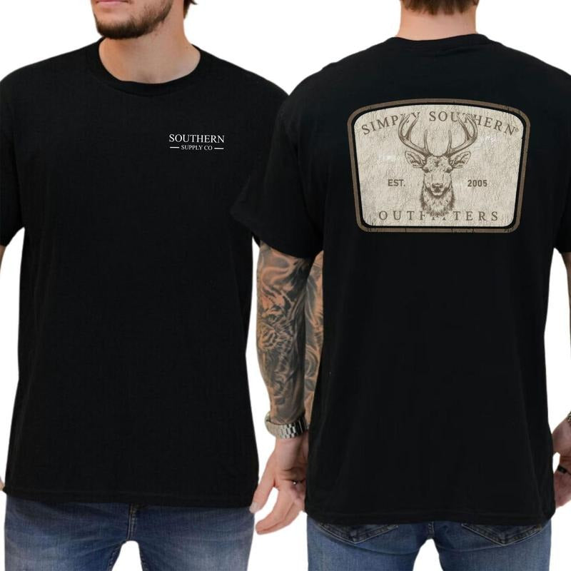 Simply Southern Deer Head T-shirt