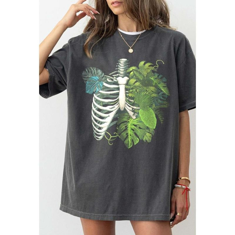 Skelet0n Pl@nt Body Tee, unisex cotton Shirt Hoodie, Sweatshirt | TeeBloomCo.com