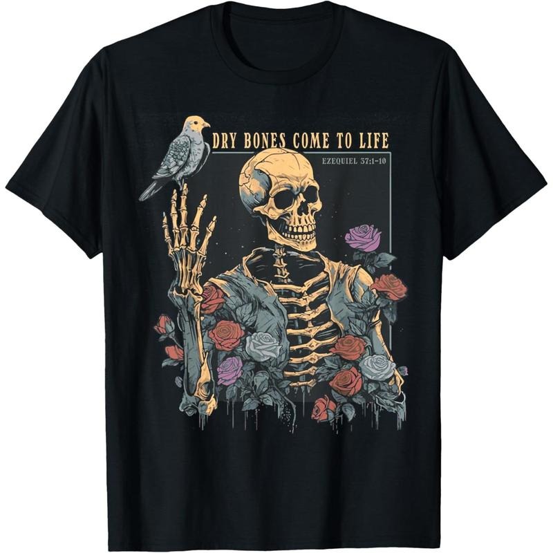 Skeleton Dry Bones Come To Life T-Shirt made in usa Hoodie, Sweatshirt | TeeBloomCo.com