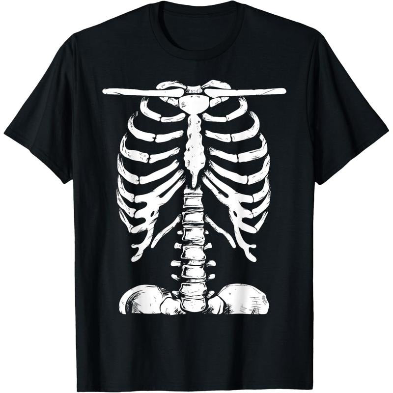 Skeleton Rib Cage Gifts Men Women Halloween Costume Skeleton T-Shirt made in usa Hoodie, Sweatshirt | TeeBloomCo.com