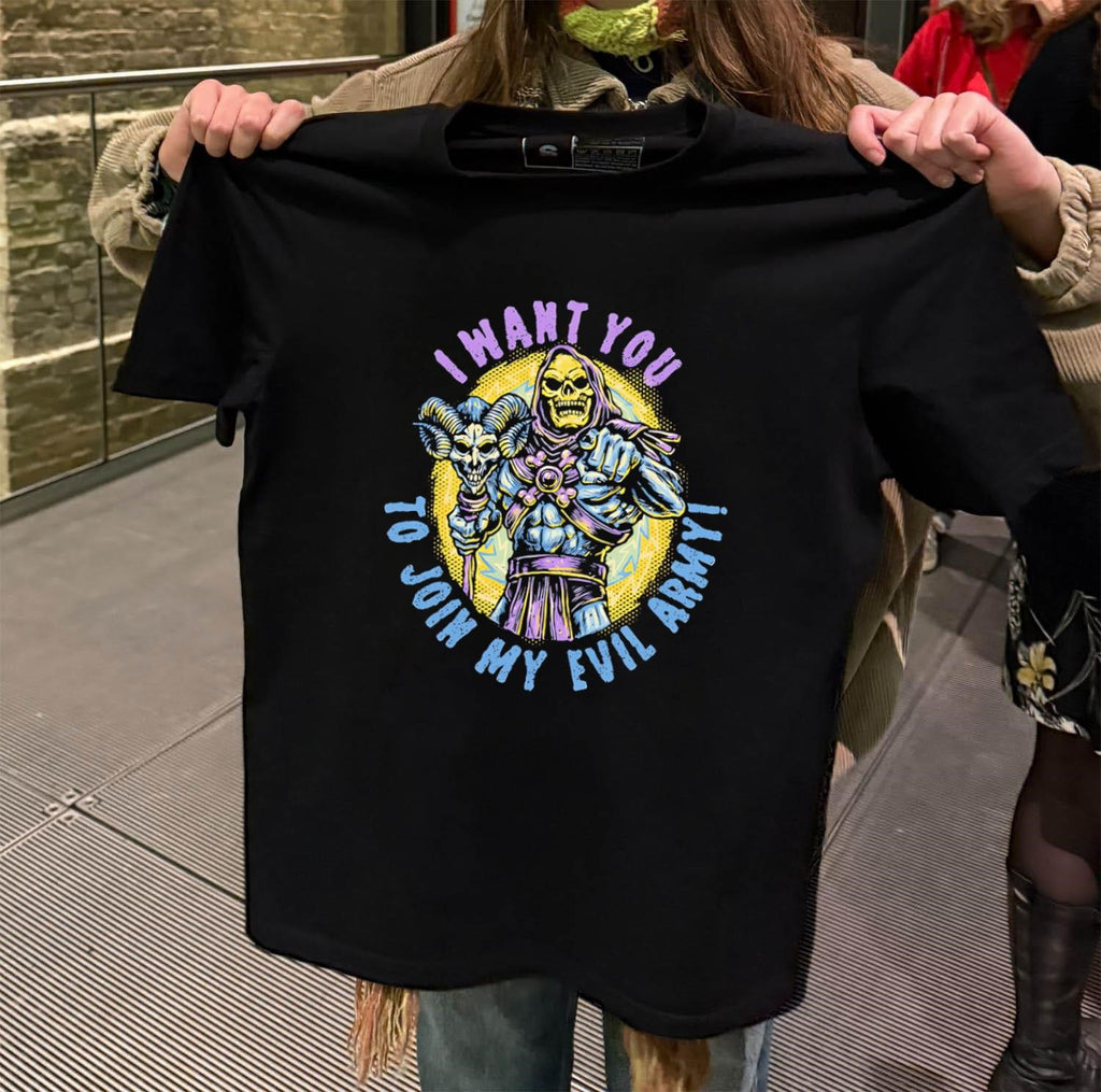 Skeletor I Want You To Join My Evil Army shirt